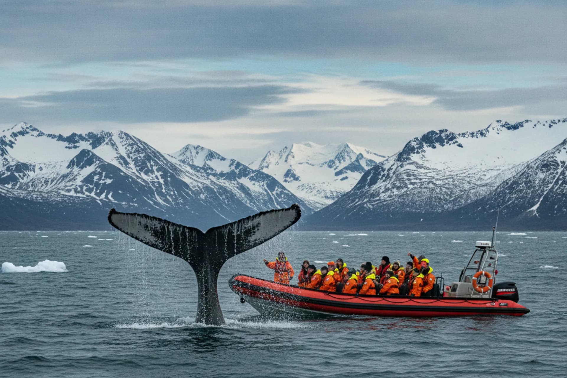 Whale watching from Tromsø