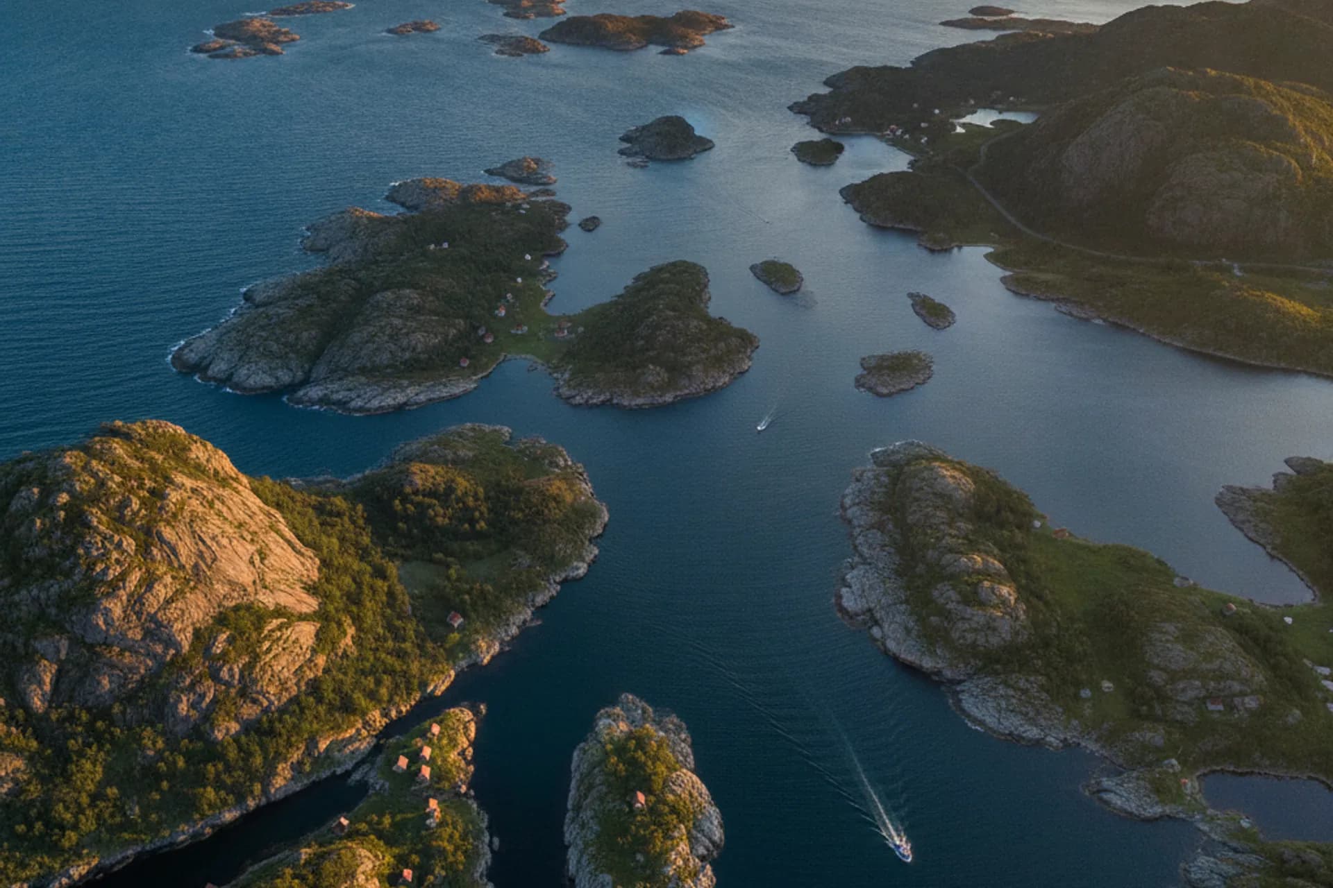 Explore the coast on the fjord map