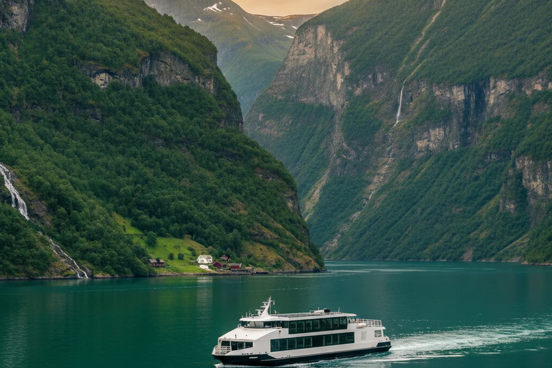 Nærøyfjord cruise from Flåm